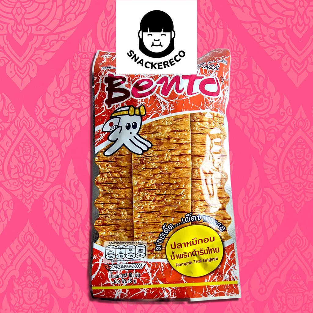 Bento Squid Thailand Snack 18g/22g - Halal - Snackereco - 5