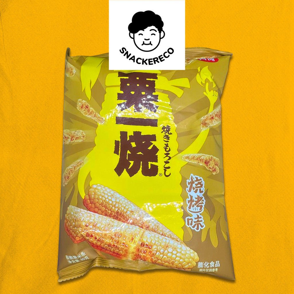 四洲玉米条 | Calbee Non Fried Puffed Corn Strips 80g - Snackereco - 6