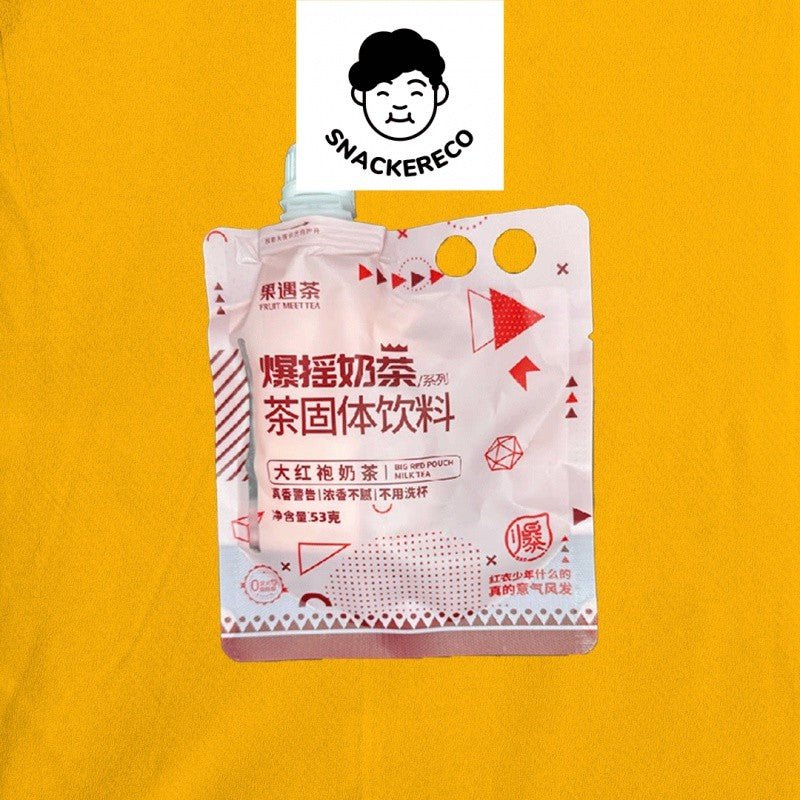 Fruit Meet Tea - Shake Milk Tea // 果遇茶爆摇奶茶 (53g) - Snackereco - 20