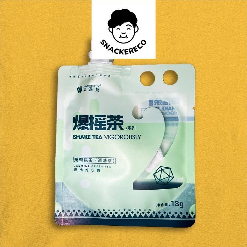 Fruit Meet Tea - Shake Milk Tea // 果遇茶爆摇奶茶 (53g) - Snackereco - 17