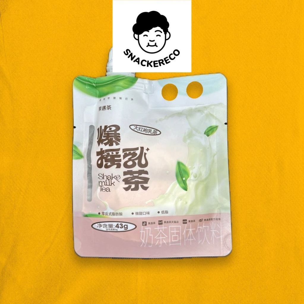 Fruit Meet Tea - Shake Milk Tea // 果遇茶爆摇奶茶 (53g) - Snackereco - 33