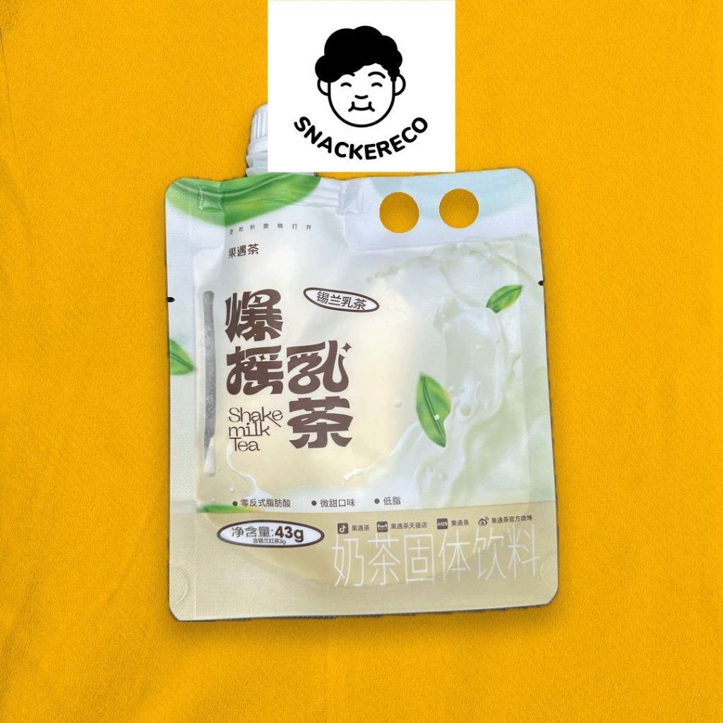 Fruit Meet Tea - Shake Milk Tea // 果遇茶爆摇奶茶 (53g) - Snackereco - 34