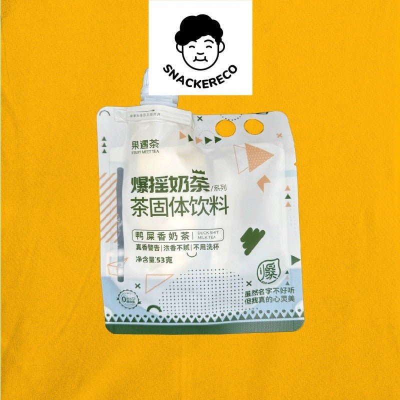 Fruit Meet Tea - Shake Milk Tea // 果遇茶爆摇奶茶 (53g) - Snackereco - 19