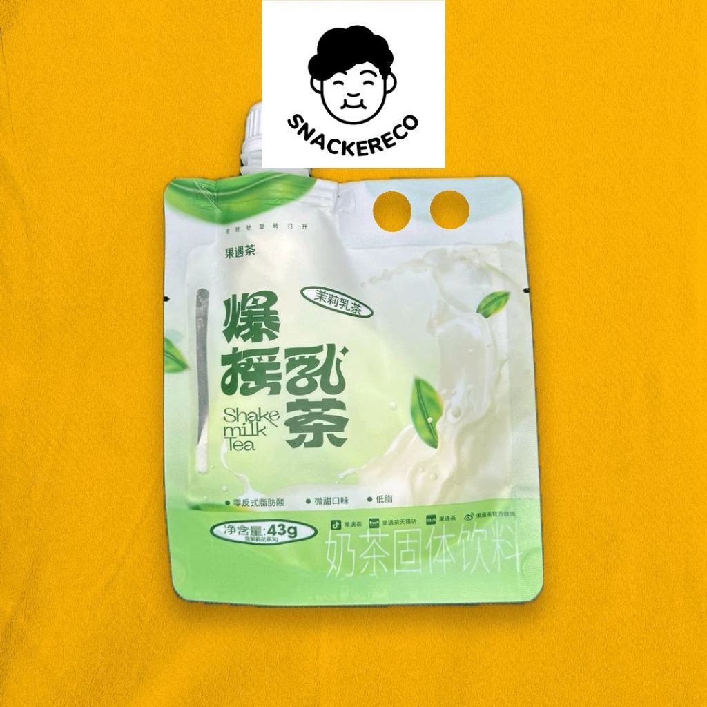 Fruit Meet Tea - Shake Milk Tea // 果遇茶爆摇奶茶 (53g) - Snackereco - 32