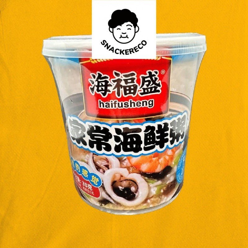 海福盛速粥 | Hai Fu Sheng Instant Porridge - Snackereco - 5