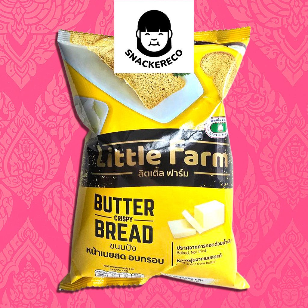 Little Farm Crispy Bread Toast 60g - 100g - Snackereco - 4