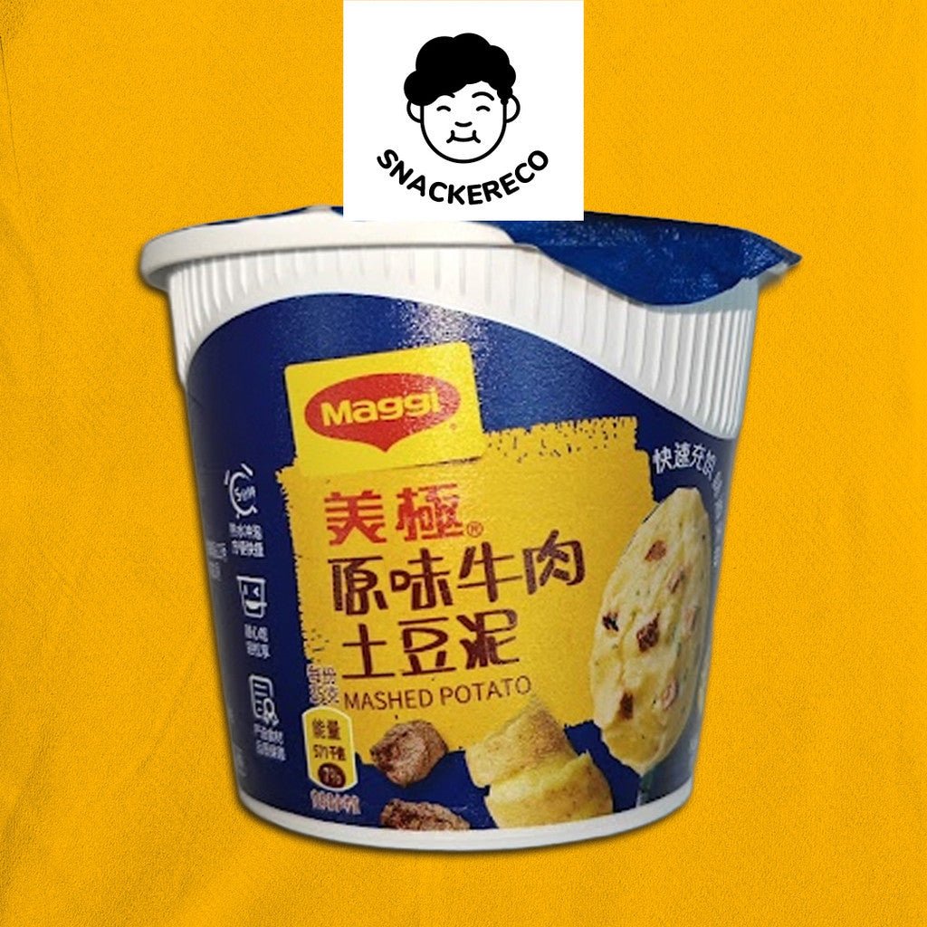 MAGGI Instant Mash Potato Cup 35g | 美极土豆泥 35g - Snackereco - 5