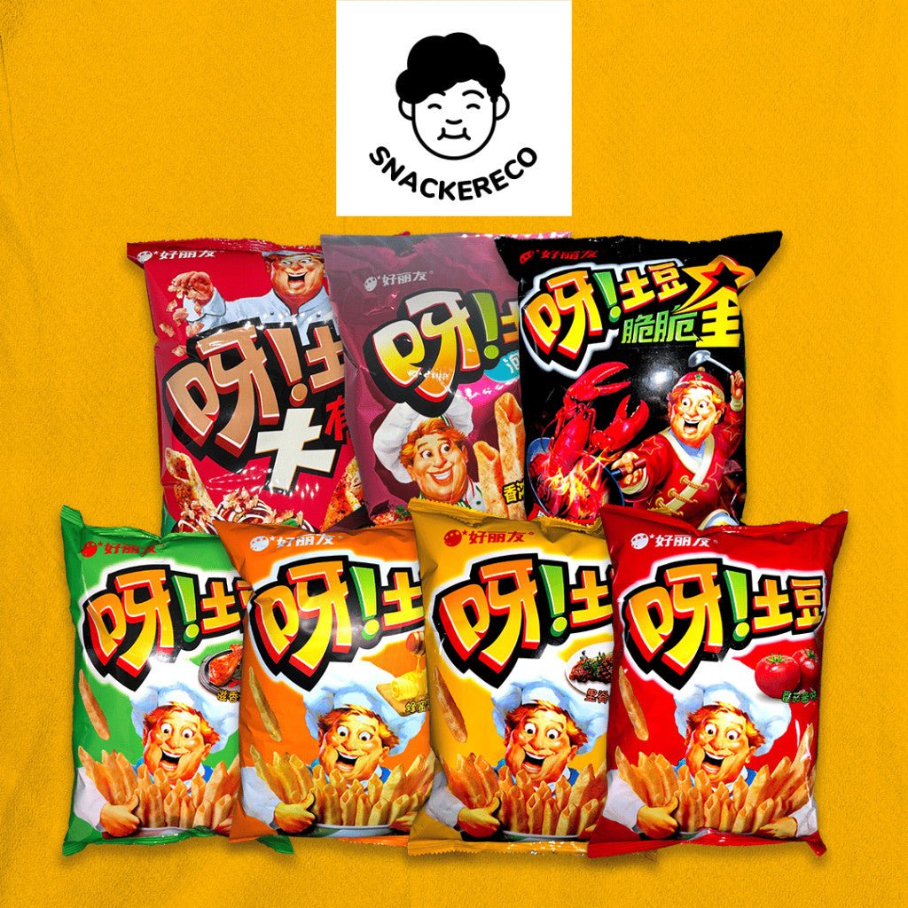 ORION Crispy Potato Snack // 好丽友呀土豆 (70g) - Snackereco - 1