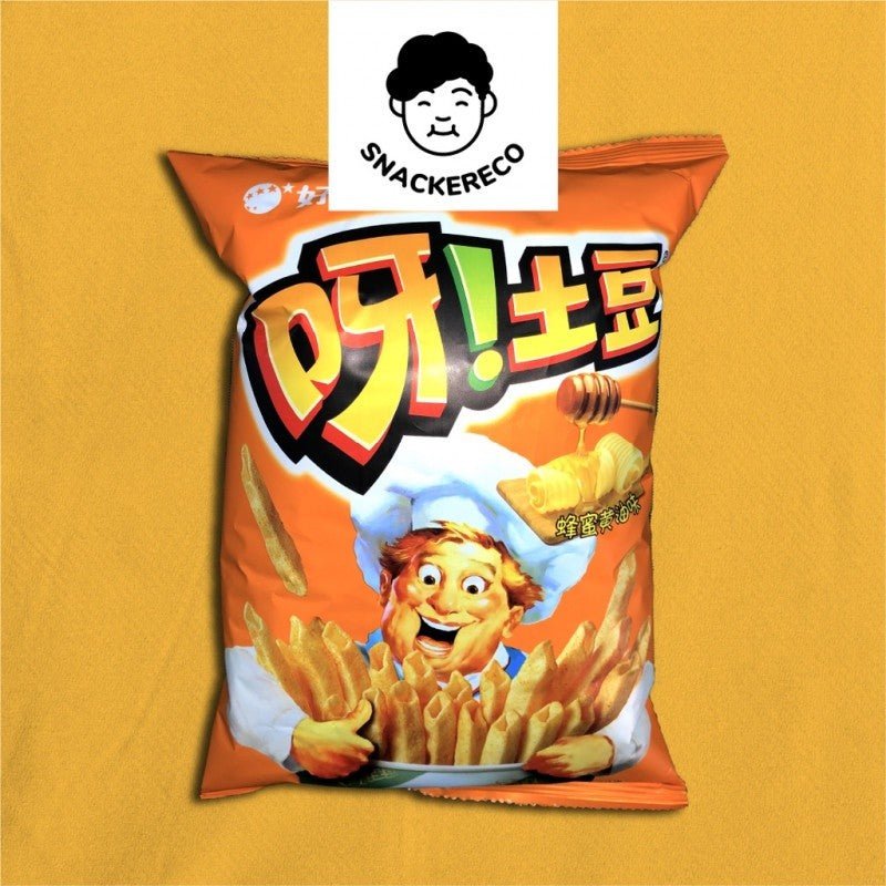 ORION Crispy Potato Snack // 好丽友呀土豆 (70g) - Snackereco - 3