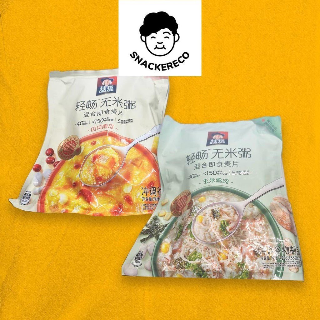 桂格无米粥 | Quaker Riceless Porridge Mixed Instant Cereals - Snackereco - 1