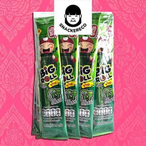 Tao Kae Noi Big Roll Seaweed 12pkt x 2.5g [30g] - Halal - Snackereco - 2