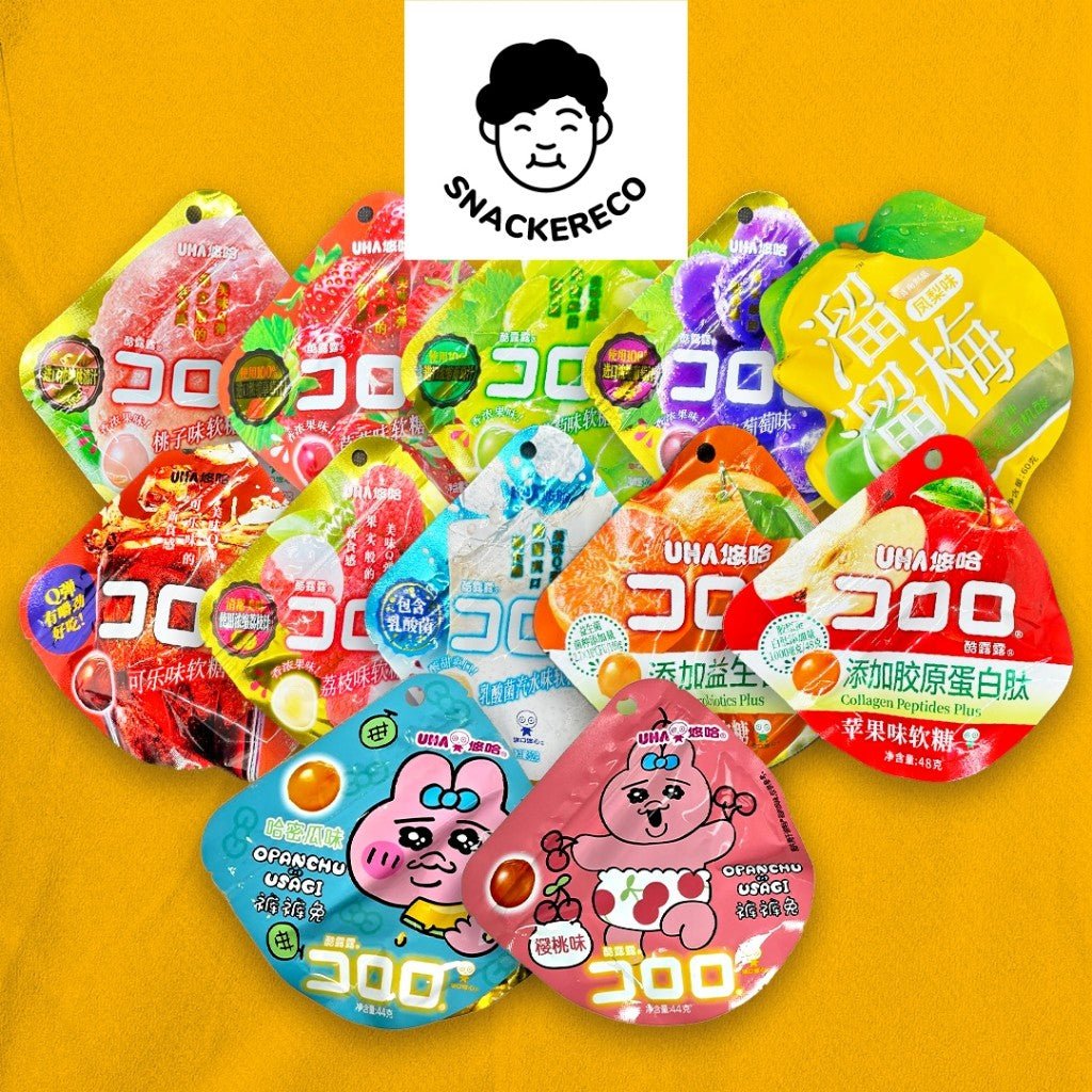 UHA KORORO Fruit Gummy Candy 52g - Snackereco - 1