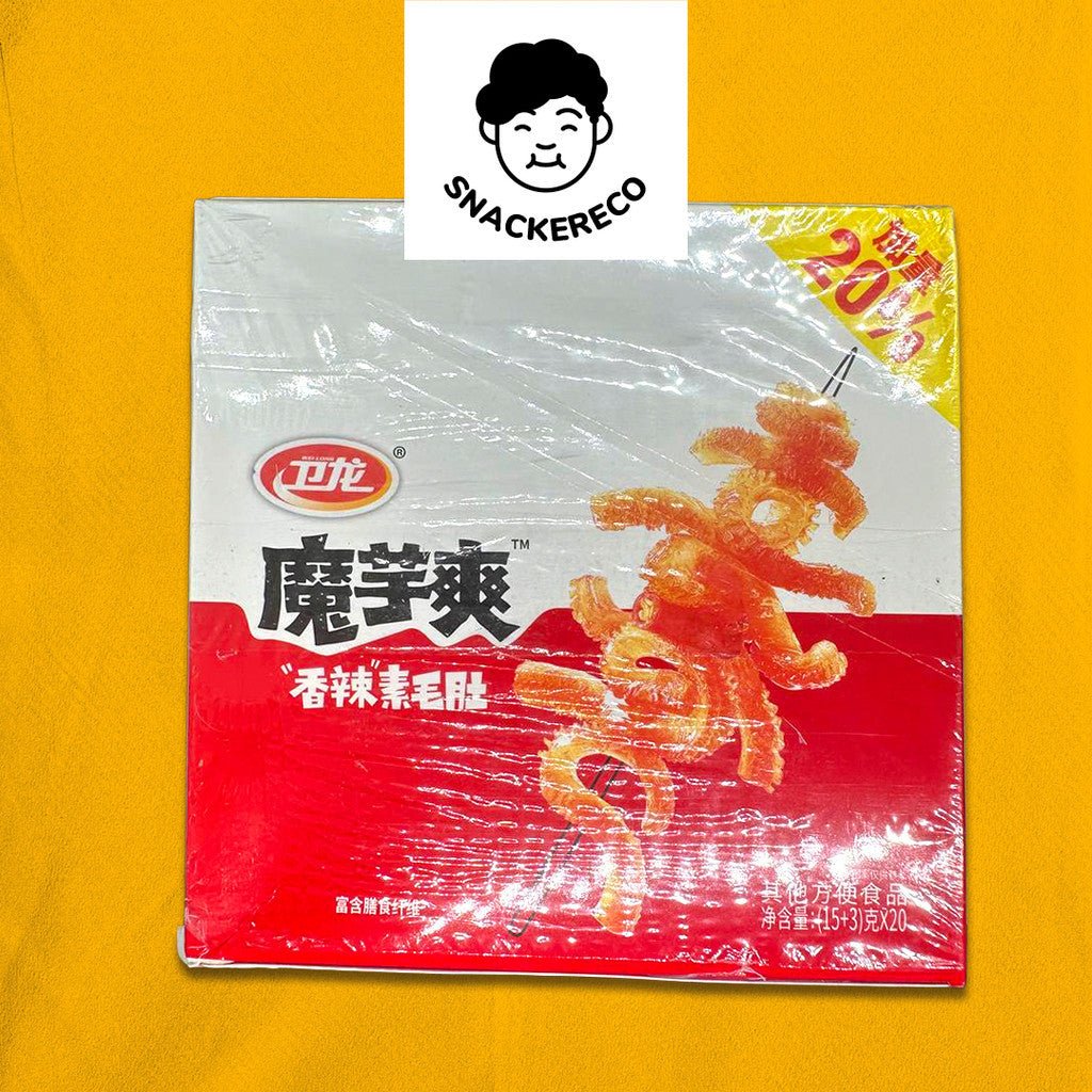 卫龙魔芋爽 | Wei Long Konjac Strips Snack 360g/400g - Snackereco - 2