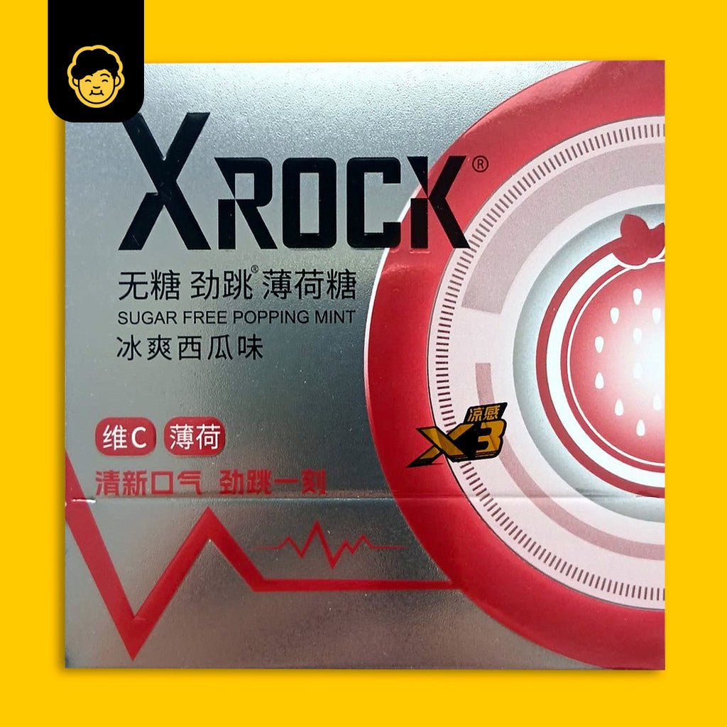 XRock Sugar Free Popping Mint | XROCK 无糖跳跳薄荷糖 - Snackereco - 7